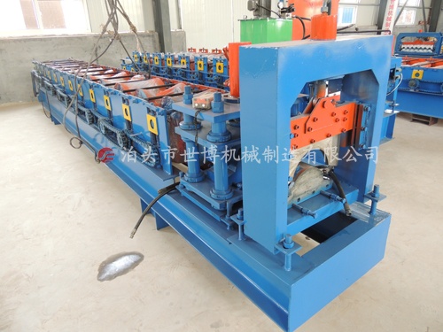 電腦全自動312型屋脊瓦彩鋼壓瓦機設備